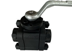 Butt welding 3PC  A105 Ball valve Class 800 Forged steel