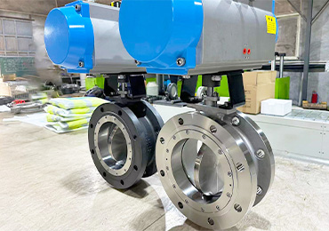 Pneumatic valves move slowly. What might be the cause?