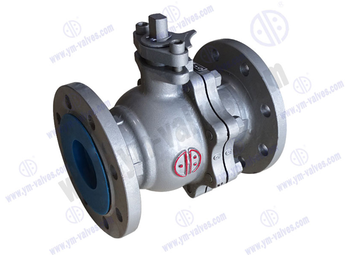 2PC WCB Floating Ball Valve