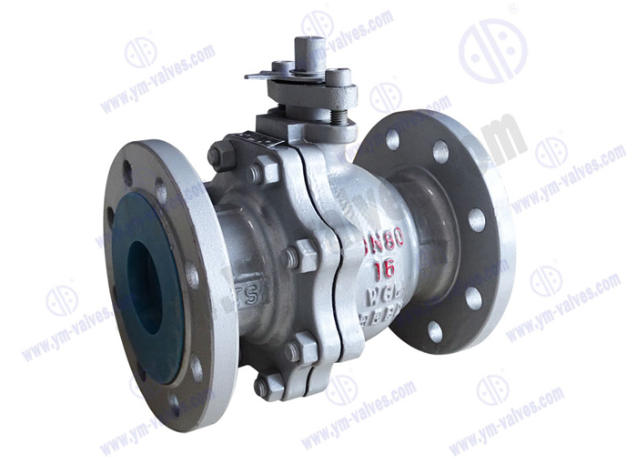 2PC WCB Floating Ball Valve