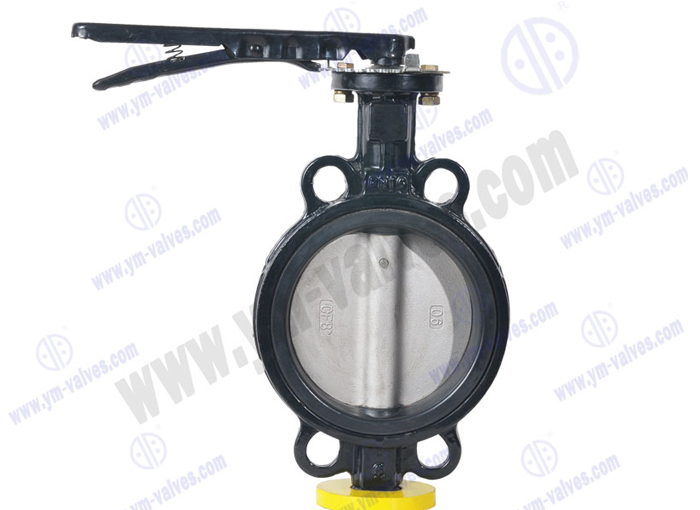 handle wafer Ductile Iron butterfly valve