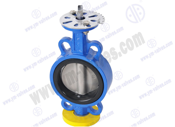 One Stem No-pin Wafer Butterfly Valve