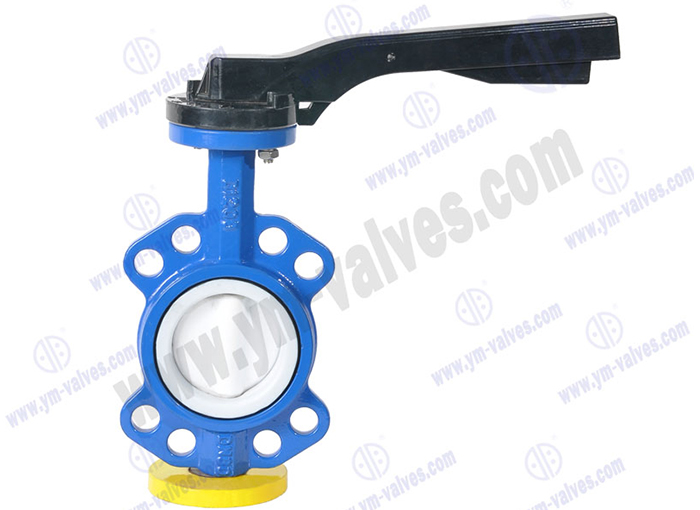 PTFE Wafer Butterfly Valve