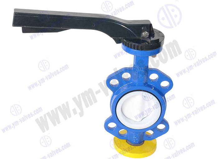 PTFE Wafer Butterfly Valve