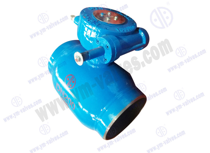 Full Welding worm gear Ball Valve